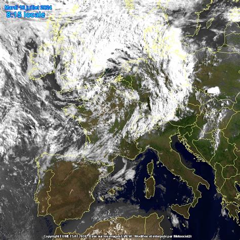 Donegal Weather Channel — Latest Satellite Images of Ireland and Europe