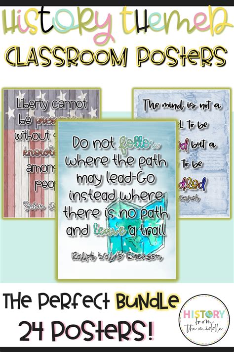 High School Classroom, History Classroom, Classroom Posters, Classroom ...