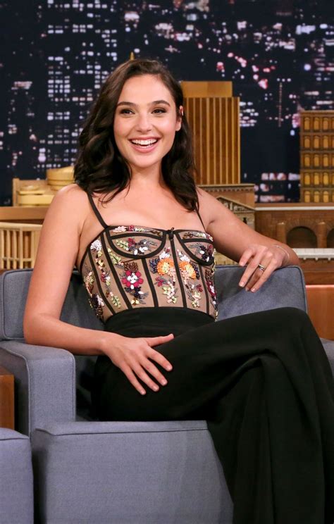 GAL GADOT at Tonight Show Starring Jimmy Fallon in New York 10/05/2017 ...