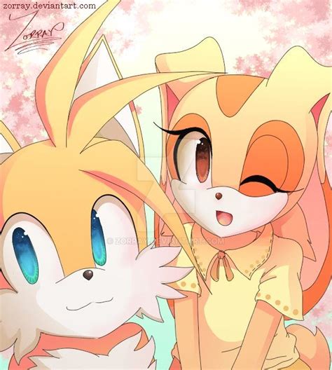 Tails and Cream by Zorray on DeviantArt