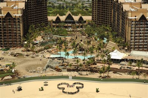 Aulani, Disney's Hawaii Resort, reaches construction milestone | The Disney Blog