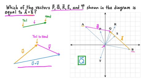 Question Video: Adding Two Vectors Graphically | Nagwa