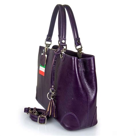 Genuine leather bag. made in Italy