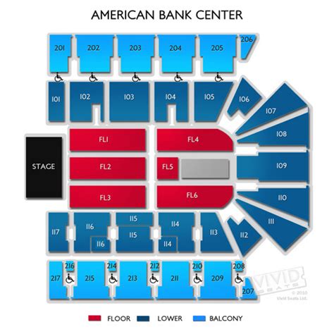 American Bank Center Tickets – American Bank Center Information – American Bank Center Seating Chart