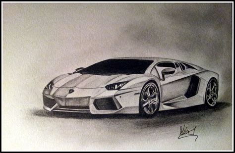 How To Draw A Lamborghini Car Car Drawings Bike Drawing Drawings ...