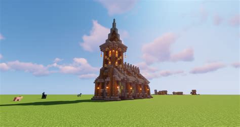 Minecraft Medieval Churches