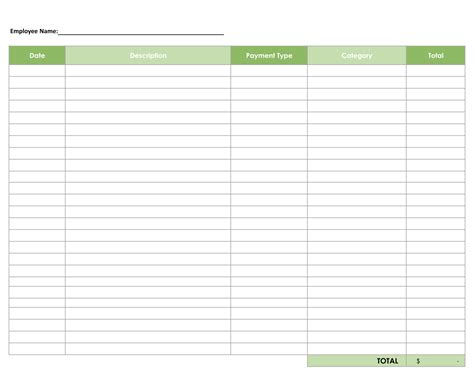 Spreadsheets Templates - 10 Free PDF Printables | Printablee