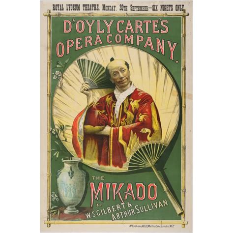 Mikado Opera Poster | Arthipo