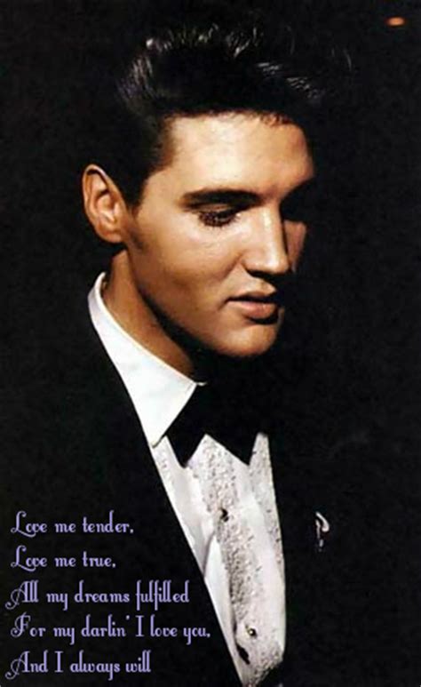 ♥ Love Me Tender ♥ - Elvis Presley Fan Art (32358758) - Fanpop