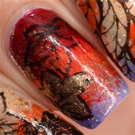 Manicure Manifesto: Fall Leaves Nail Art