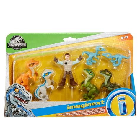 Fisher-Price Imaginext Jurassic World Raptor Trainer Owen Set in 2021 | Jurassic world, Jurassic ...