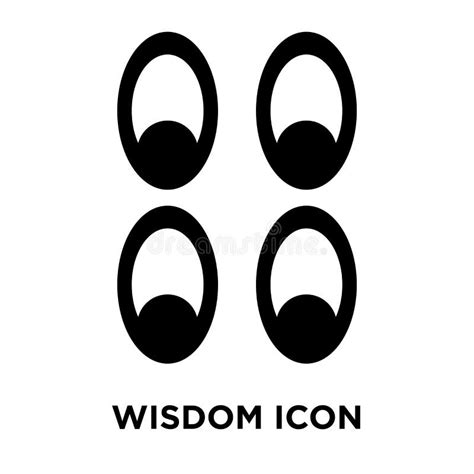 Wisdom Icon Vector Isolated on White Background, Logo Concept of Stock Vector - Illustration of ...