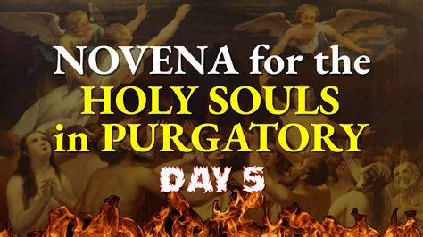 Novena for the Holy Souls In Purgatory Day 5 - Holy Rosary Today