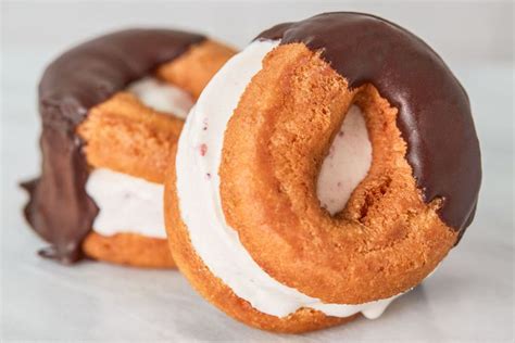 Best Donut Ice Cream Sandwiches Recipe - Delish.com