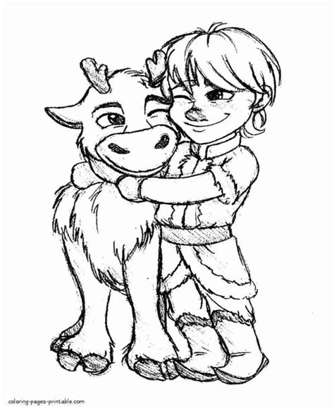 Sven Frozen Coloring Pages at GetColorings.com | Free printable ...