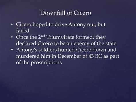 Marcus Tullius Cicero Roman Statesman. - ppt download