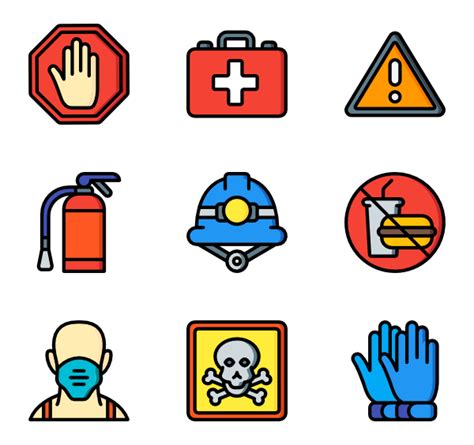 Health And Safety Icon at Vectorified.com | Collection of Health And ...