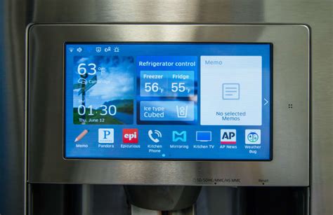 Hands-On With Samsung's New Smart Refrigerator - Reviewed Refrigerators