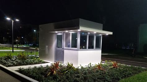 Security Booth 17-005 - Security Booth Design | Guard Booth Design | Modern Guard House Design