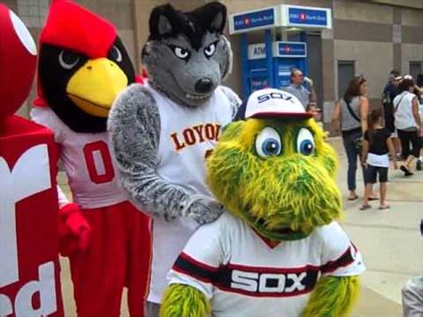 Chicago White Sox Mascot Day - YouTube