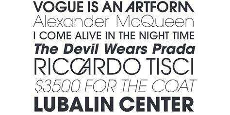 ITC Avant Garde Gothic® Font Field Guide | Myfonts