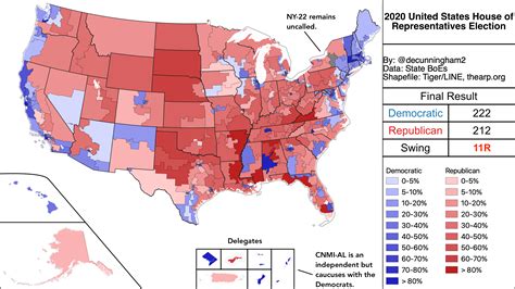 Infographics: 2020 House of Representatives Election Maps