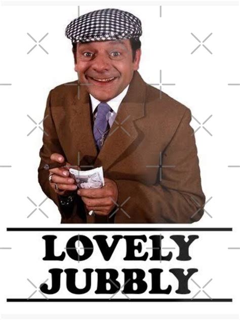 "Delboy Lovely Jubbly meme" Sticker for Sale by Capellocci | Redbubble