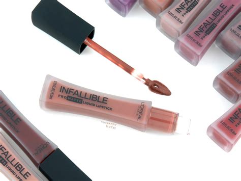 L'Oreal Infallible Pro Matte Liquid Lipsticks: Review and Swatches ...