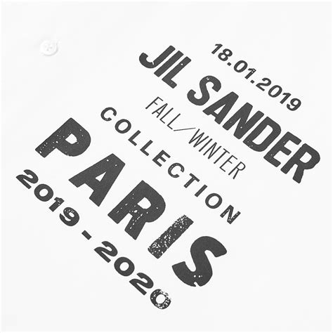 Jil Sander Logo Print Shirt Jil Sander