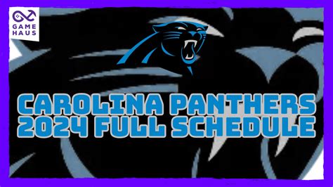 Panthers Record 2024 Nfl Schedule - Dona Nalani