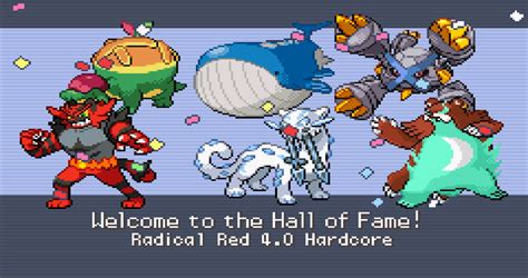 Radical Red 4.0 Hardcore (pls rate team) : r/pokemonradicalred