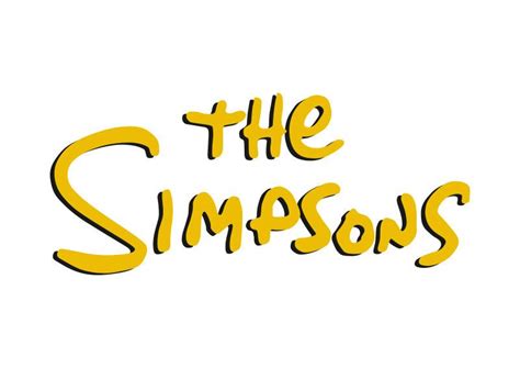 The Simpsons Vector Logo | The simpsons, Cartoon logo, The simpsons names