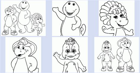 Barney and Friends coloring book - Coloring Pages 4 U