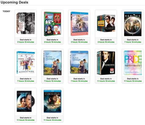 Amazon Movie Deals: Bookmark to save on hundreds of downloads/BluRays/DVDs