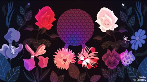 Disney Doodle: ‘Alice In Wonderland’ Flowers Enjoy The Epcot International Flower & Garden ...