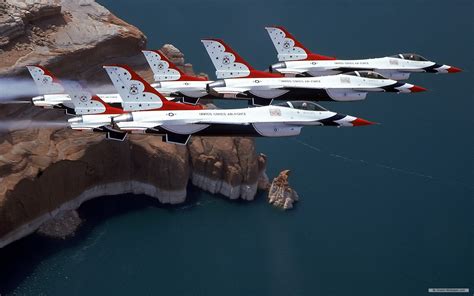 US Air Force Thunderbirds Wallpaper - WallpaperSafari