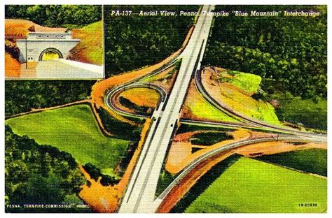 History and pictures of the Pennsylvania Turnpike and tunnels in 2021 | Pennsylvania turnpike ...
