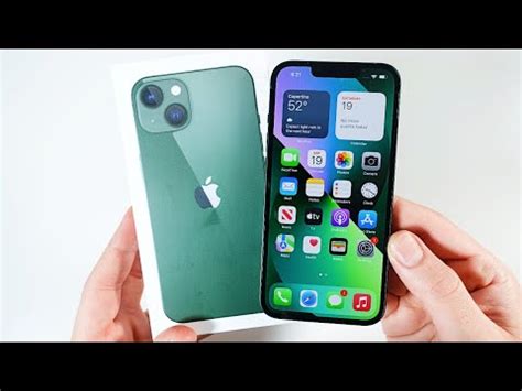 iPhone 13 Green Unboxing! - YouTube