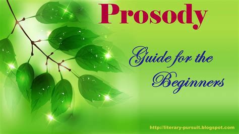 Prosody Definition, Examples | Prosody Questions and Answers - All ...