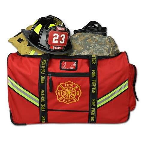 Lightning X Premium Rolling Firefighter Turnout Bunker Gear Bag w ...