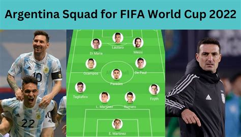 Ismael Thornton Kabar: Argentina Football Team 2022 Name List