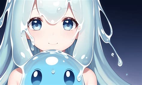 Slime girl and her pet [Original] : r/fantasymoe