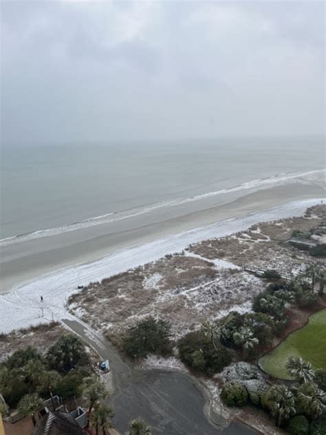 PHOTOS: Snow falls from Myrtle Beach to Pee Dee | WBTW