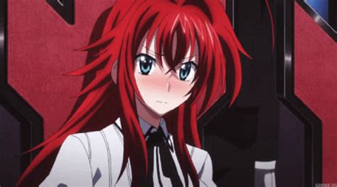 Blush Rias Gremory GIF – Blush Rias Gremory Highschool Dxd – discover ...