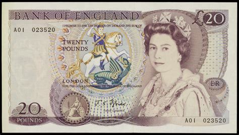 20 Pound Sterling note William Shakespeare|World Banknotes & Coins ...