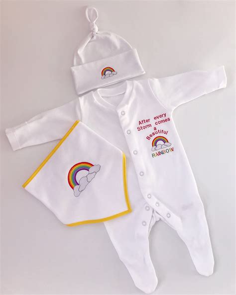 Rainbow Baby Clothes, baby shower gifts, Rainbow baby, baby Girl clothes, Baby boy clothes, baby ...