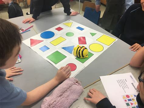 Fun with Bee Bots in Second Class