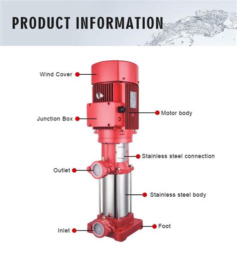 High Pressure Jockey Pump Vertical Multistage Pump For Fire Fighting System [PVF 50Hz] Suppliers ...