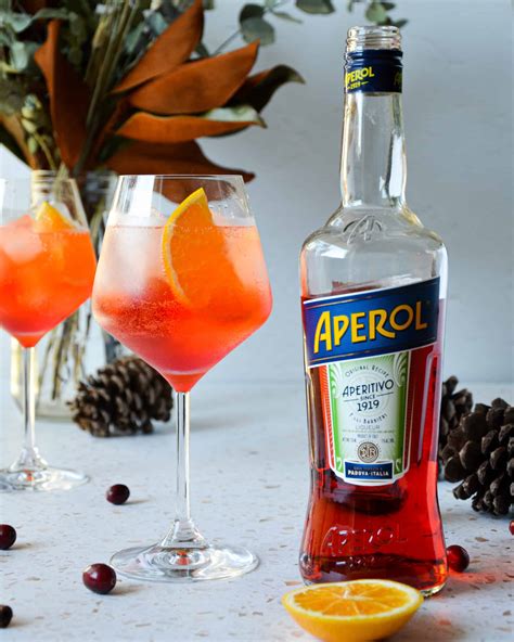 Orange Cranberry Winter Aperol Spritz | Elise Tries to Cook