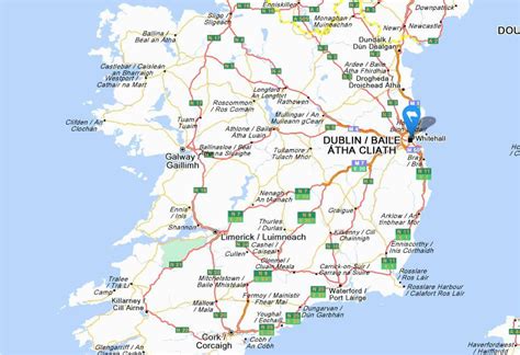 M50 Ireland Map Ireland Road Map | secretmuseum